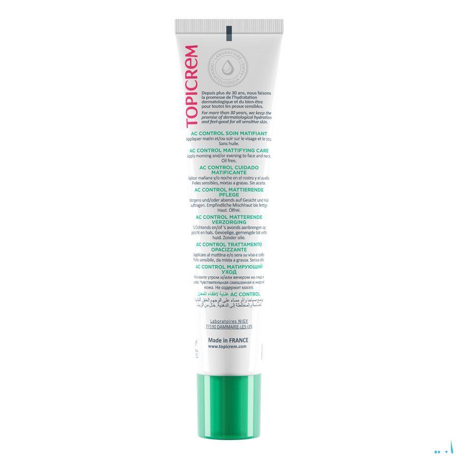 Topicrem Ac Matterende Vloeistof Tube 40 ml
