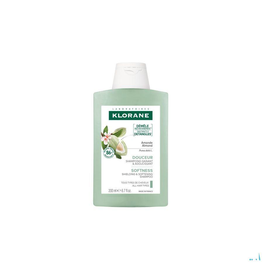 Klorane Capil. Shampoo Omhullend Amandel 200 ml