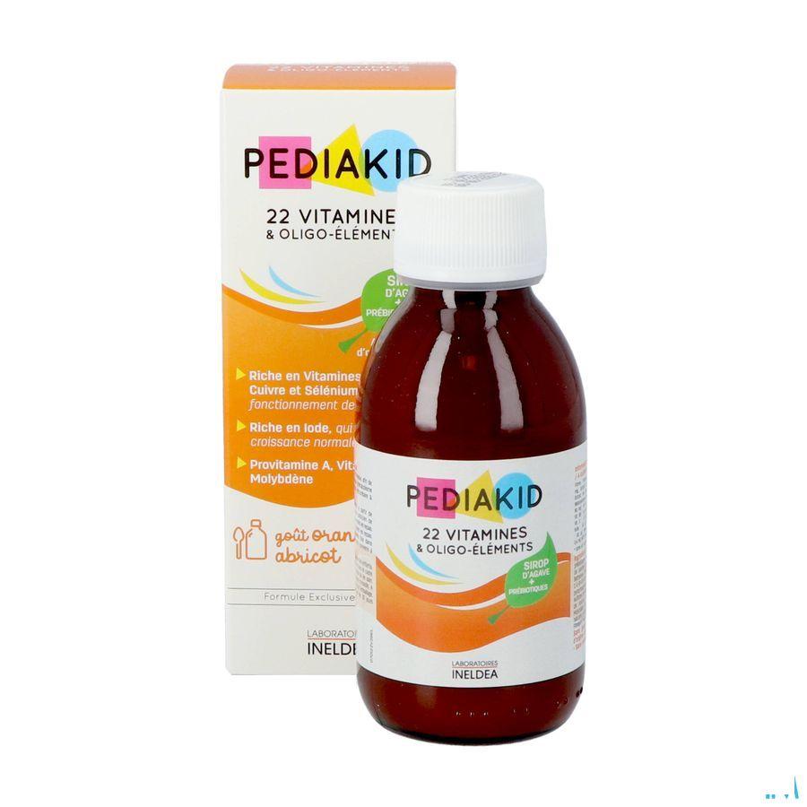 Pediakid 22 Vitamines Oligo Element. Solution  Flacon 125 ml