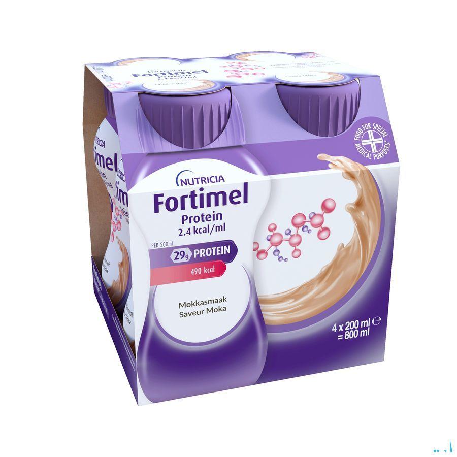 Fortimel Protein 2.4Kcal Mokka 4 x 200 ml
