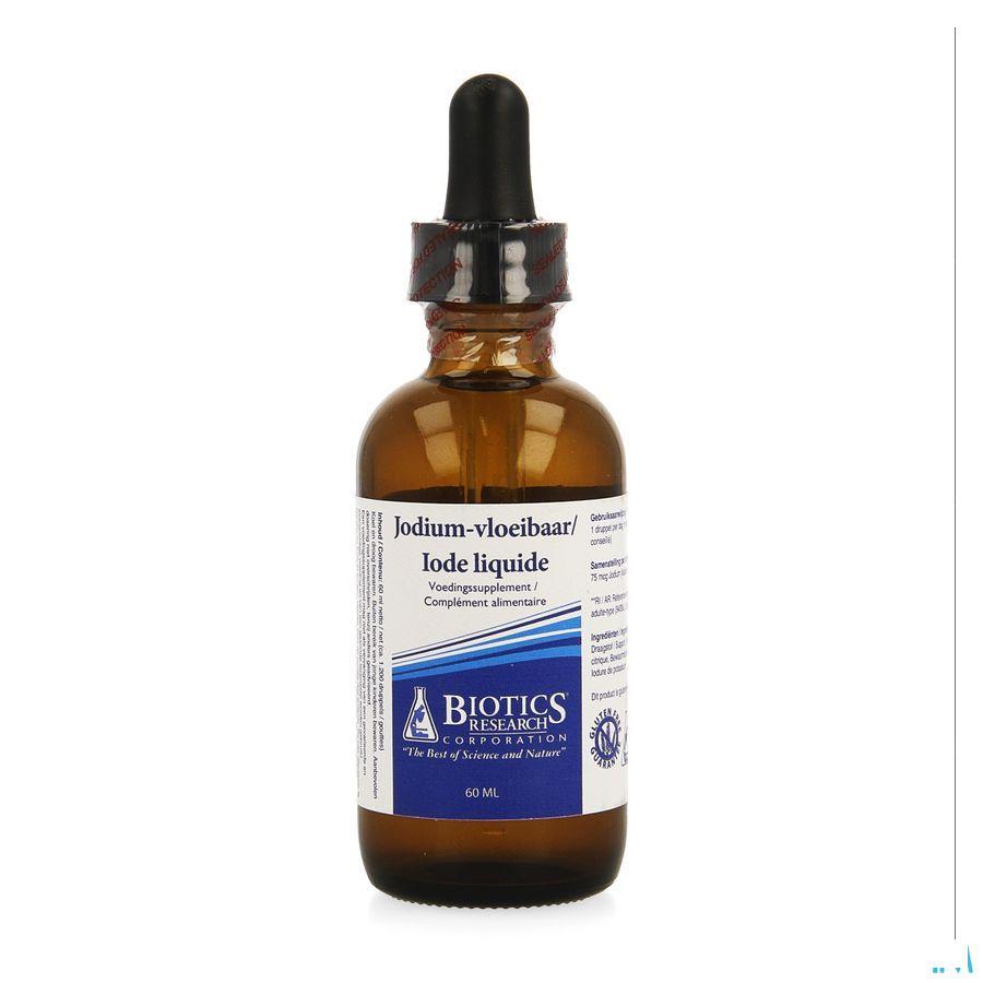 Biotics Jodium-vloeibaar 60 ml  -  Energetica Natura