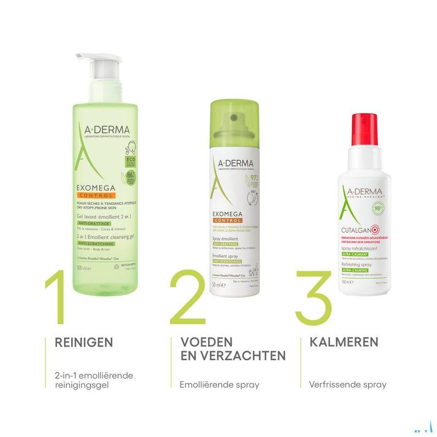 Aderma Exomega Control Spray 200 ml  -  Aderma