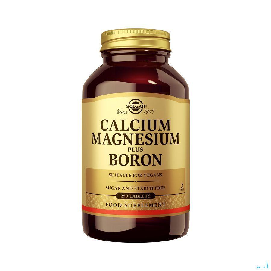 Solgar Calcium Magnesium Plus Boron Comp 250  -  Solgar Vitamins