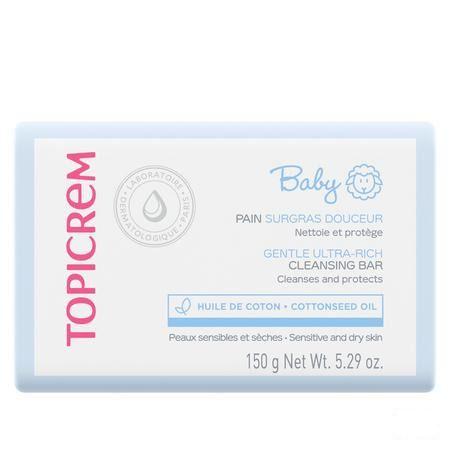 Topicrem Baby Mijn 1E Zacht Ultrar.Zeeptabl150g
