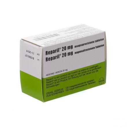 Reparil 20 mg Maagsapresist Tabletten 100