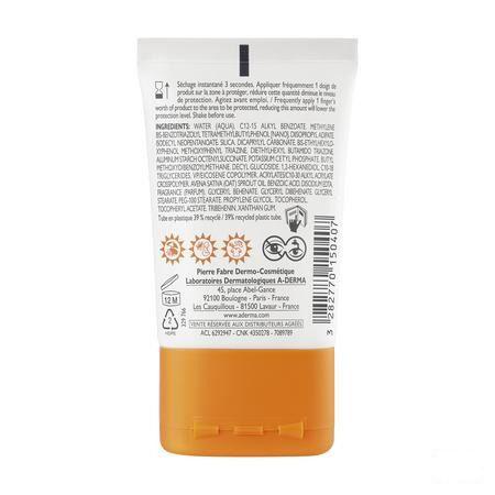 Aderma Protect Pocket Fluide Onzichtbare Ip50 + 30 ml  -  Aderma