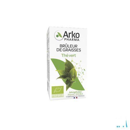 Arkocaps Groene Thee Bio Capsule 40  -  Arkopharma