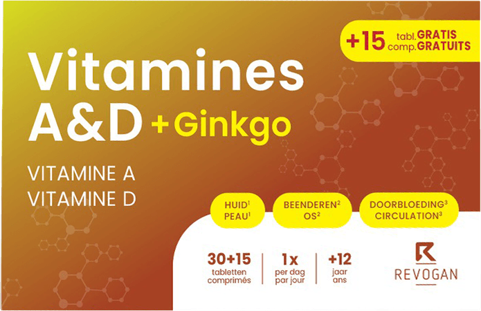 Vitamines A&D+gin. Nutritic Comp 30+15 7733 Revogan
