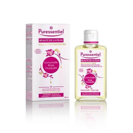 Puressentiel Massage Hle Rose Musq-bois Bio 100 ml  -  Puressentiel