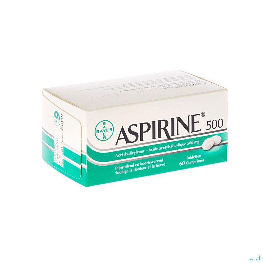 Aspirine 500 mg Comprimes 60