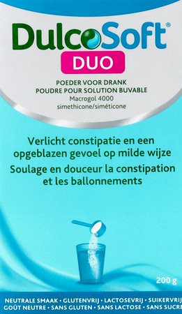 Dulcosoft Duo Pdr Drank Pot 200 gr