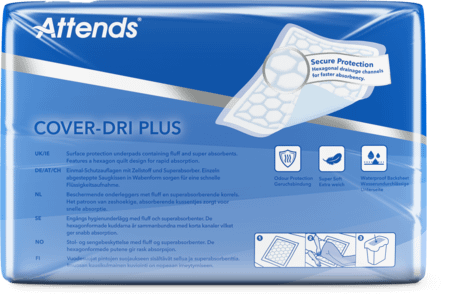 Attends Cover Dri Plus Onderleg 40x 60cm 1x50