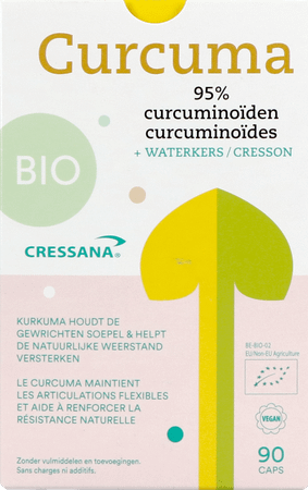 Cressana Bio Curcuma Caps 90