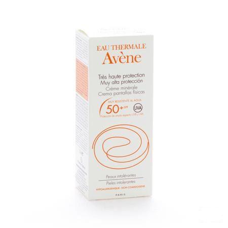 Avene Zonnecreme Minerale Z.hoge Besch.ip50 + 50 ml  -  Avene