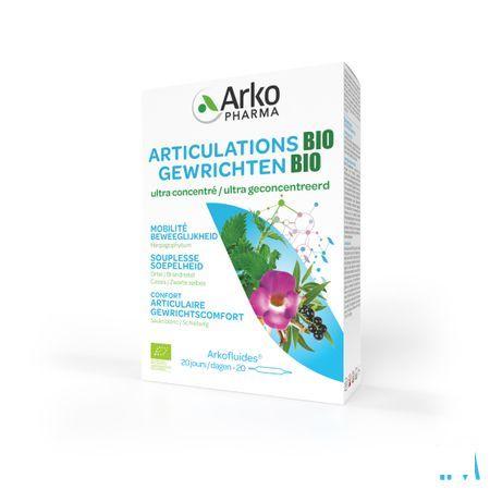 Arkofluide Gewrichten Ampullen 20x10 ml  -  Arkopharma