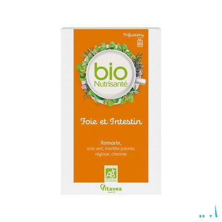 Infusion Bio Foie Et Vesicule Sachets 20  -  Nutrisante