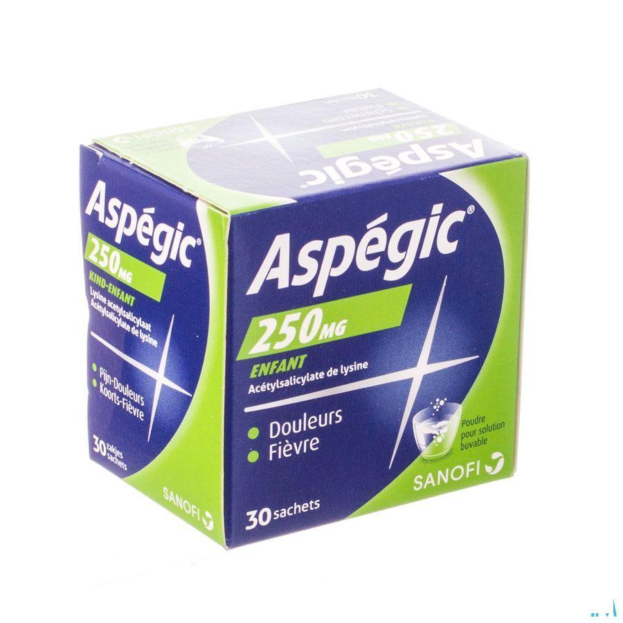 Aspegic 250 Pulv 30x 250 mg
