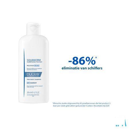 Ducray Squanorm Shampoo Droge Schilfers 200  ml Nf