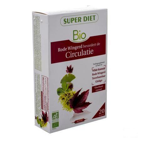 Super Diet Complexe Circulatie Bio Ampullen 20x15 ml  -  Superdiet Laboratoires