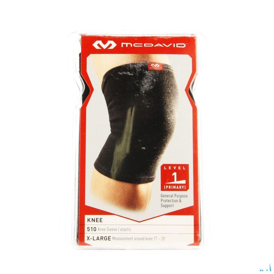 Mcdavid Knee Brace Elastic Black Xl 510