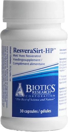 Biotics ResveraSirt-HP 30 capsules  -  Energetica Natura