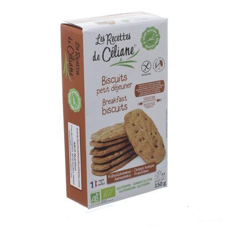 Celiane Ontbijtkoekjes Bio 150 gr 4086  -  Revogan