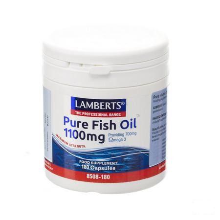 Lamberts Huile Poisson Pur 1100 mg Capsule 180  -  Health Benefits 08