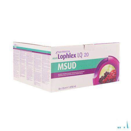 Msud Lophlex Lq 20 Juicy Fruits Des Bois 30x125 ml  -  Nutricia