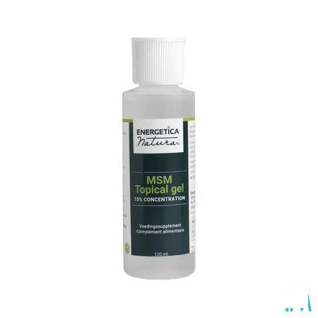 MSM Topical Gel 15% 120 ml  -  Energetica Natura