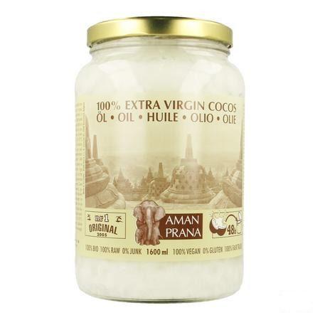 Amanprana Extra Virgin Cocos Olie 1600 ml