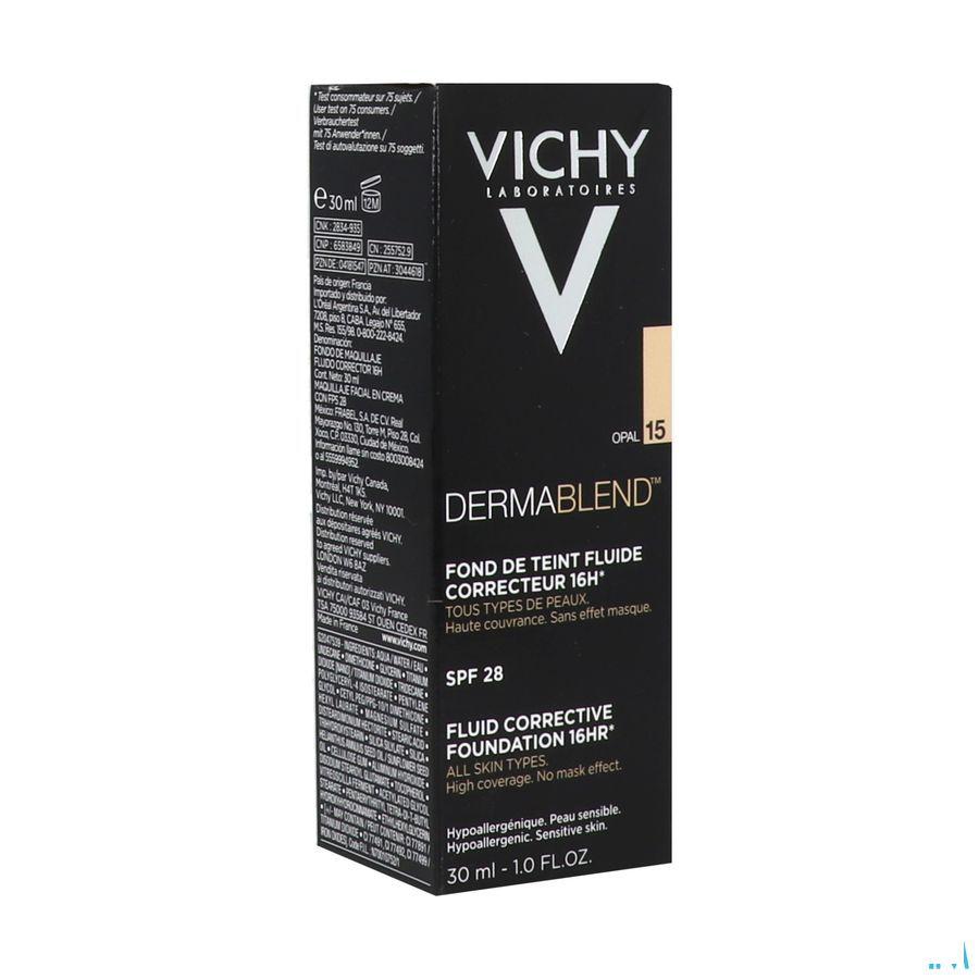 Vichy Fdt Dermablend Fluide 15 Opal 30 ml
