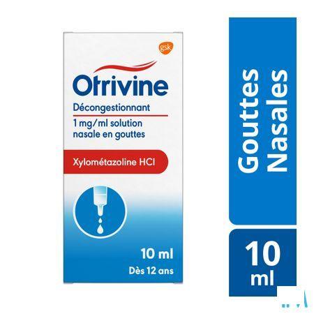 Otrivine Hydrat 1 0/00 Gouttes 10 ml