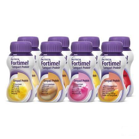 Fortimel Compact Protein Mix Multipack 8x125 ml  -  Nutricia