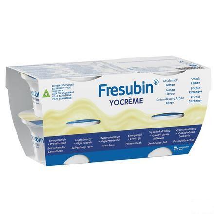 Fresubin Yocreme Citron 4x125 gr 7118701  -  Fresenius