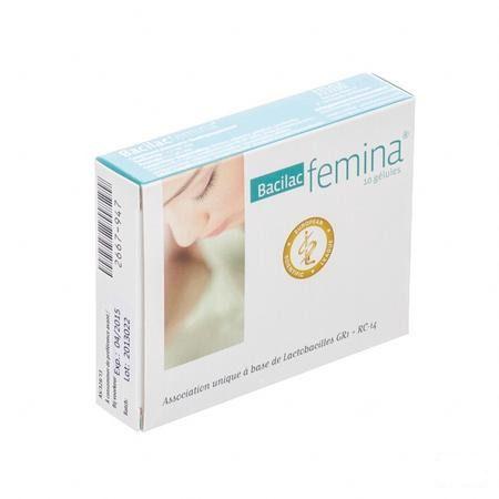 Bacilac Femina Blister Capsule 10