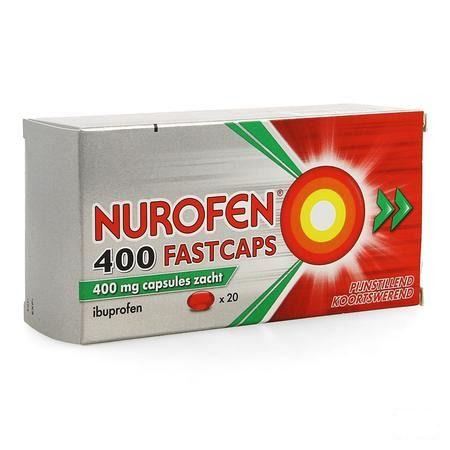 Nurofen 400 FastCapsule Capsule 20 X 400 mg