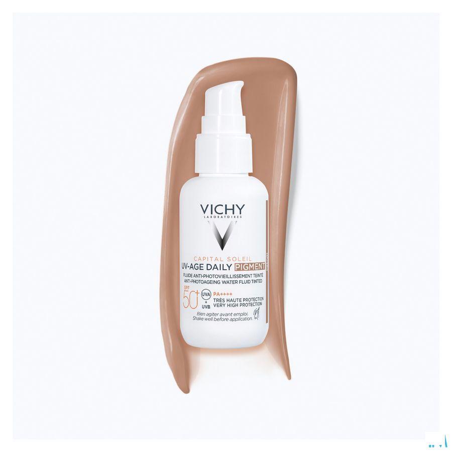 Vichy Cap Sol Uv-Age Medium Getint Ip50 + 40 ml  -  Vichy