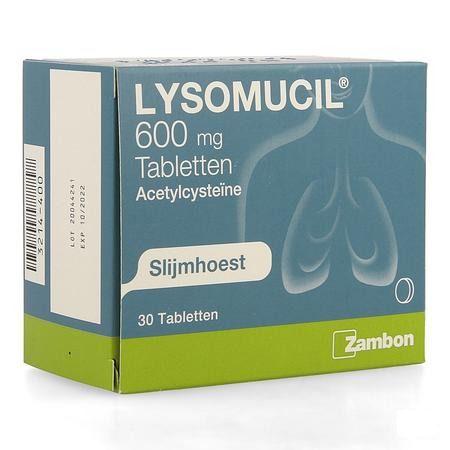 Lysomucil 600 Comp 30 X 600  mg