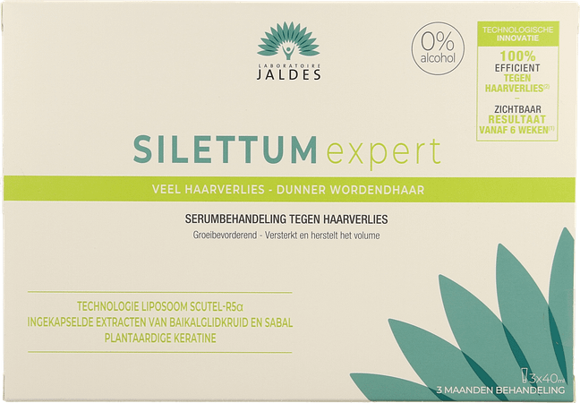Silettum Expert Serum A/Haaruitval Tube 3X40 ml