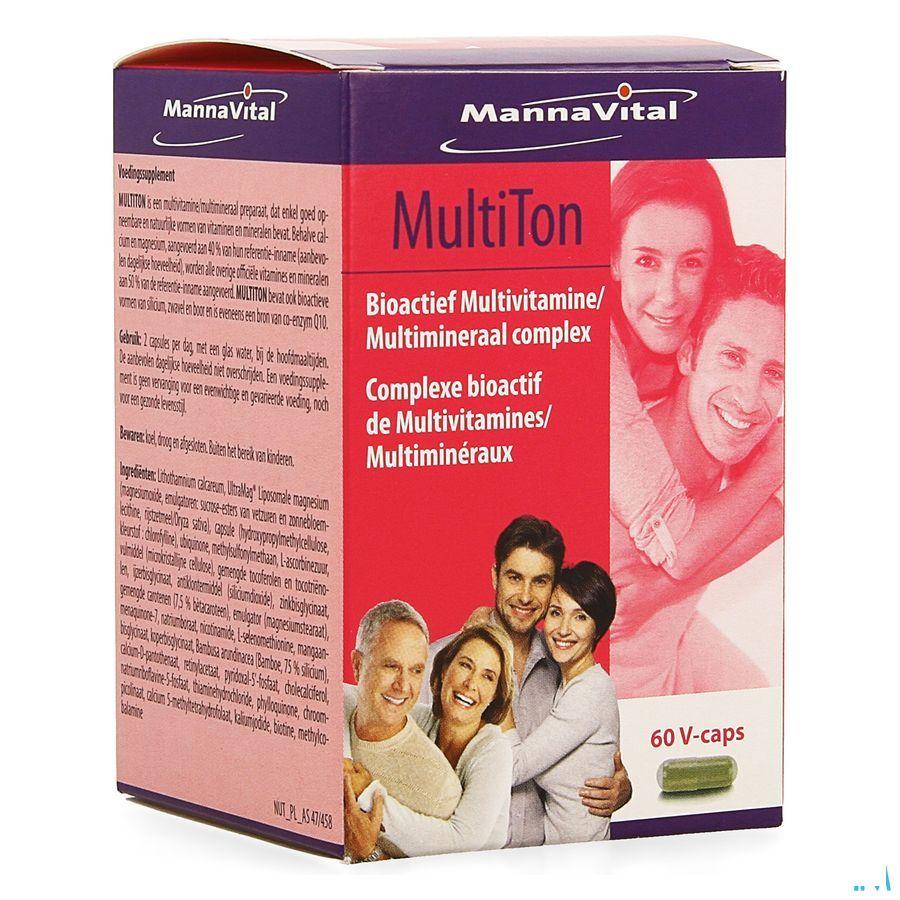 Mannavital Multiton V-Capsule 60