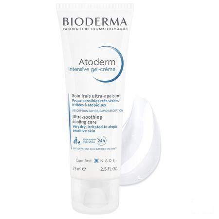 Bioderma Atoderm Intensive Gel Creme Tube 75ml  -  Naos