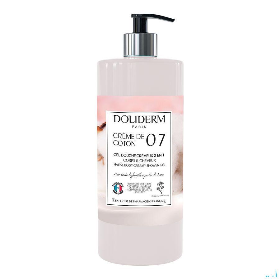 Doliderm Gel Douche 2En1 Creme De Coton 1L