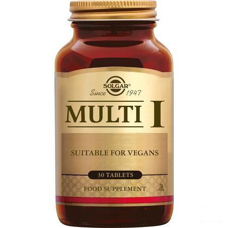 Solgar Multi I Comp 30  -  Solgar Vitamins