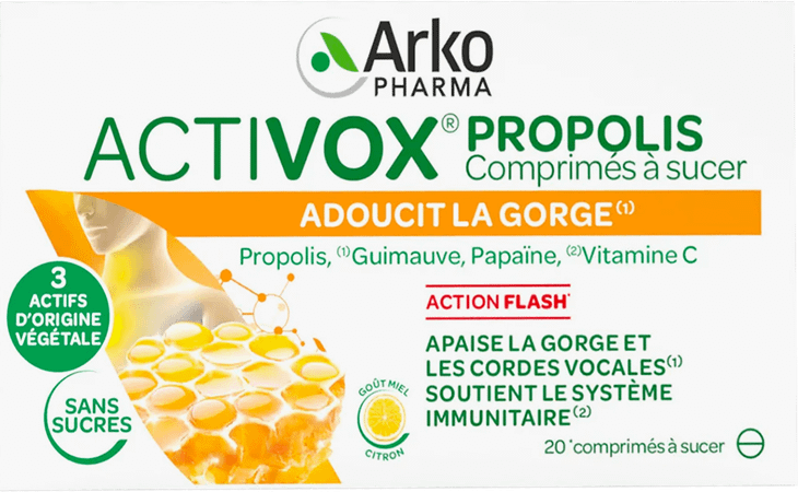 Activox Propolis Pastilles Citrus Comp 24