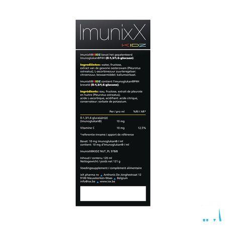 Imunixx Kidz Sirop 120 ml  -  Ixx Pharma