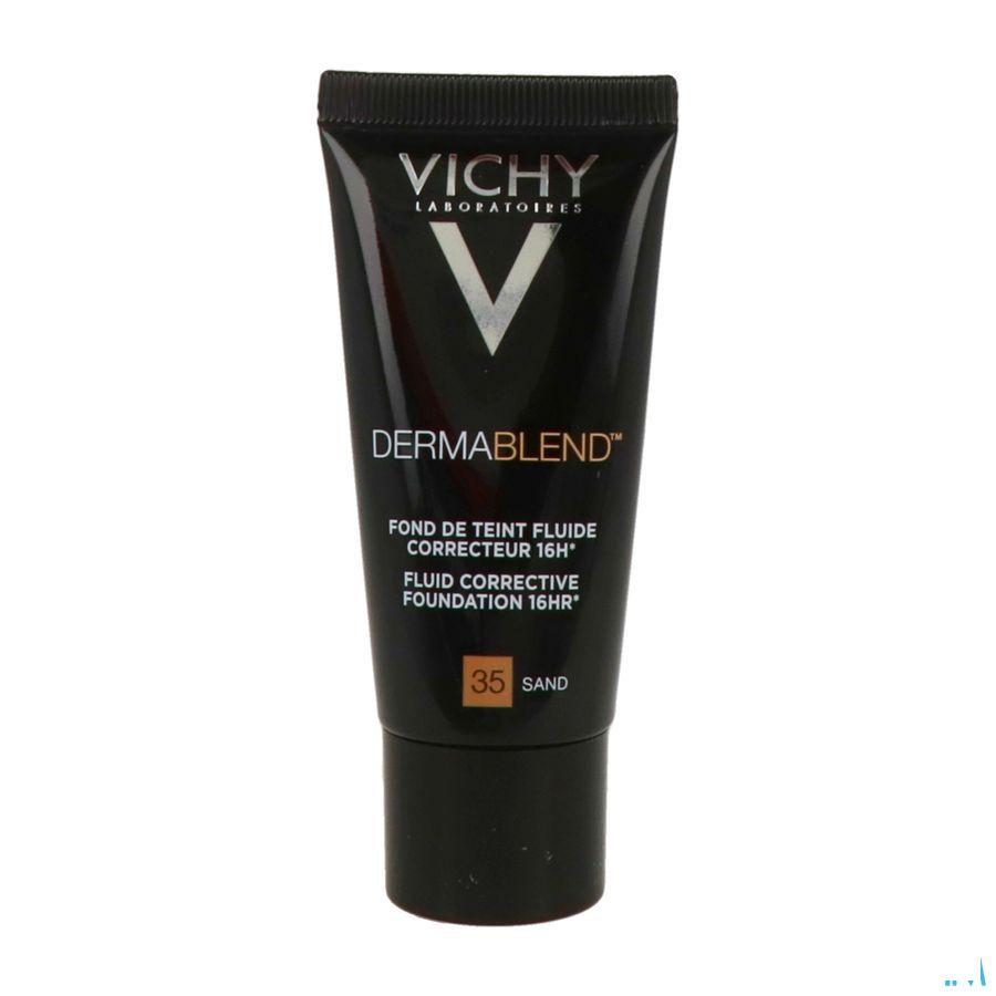 Vichy Fdt Dermablend Fluide 35 Sand 30 ml  -  Vichy