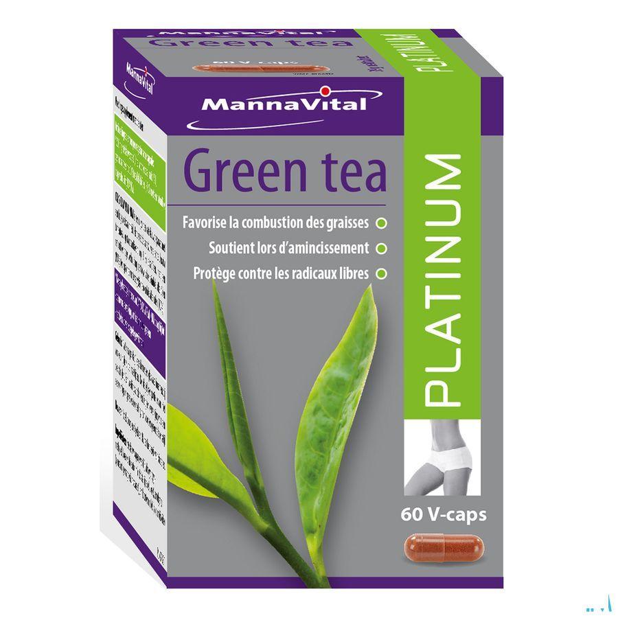 Mannavital Green Tea Platinum V-Capsule 61