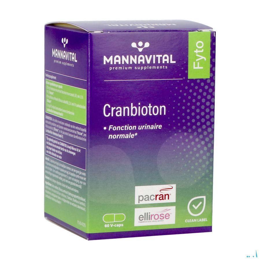 Mannavital Cranbioton V-Capsule 60