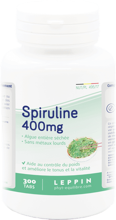 Leppin Spiruline Californienne Comprimes 300  -  Lepivits
