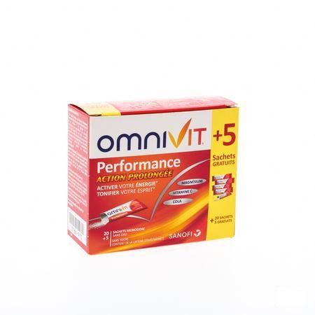 Omnivit Performance Monodos.zakje 20+zakje 5 Monod